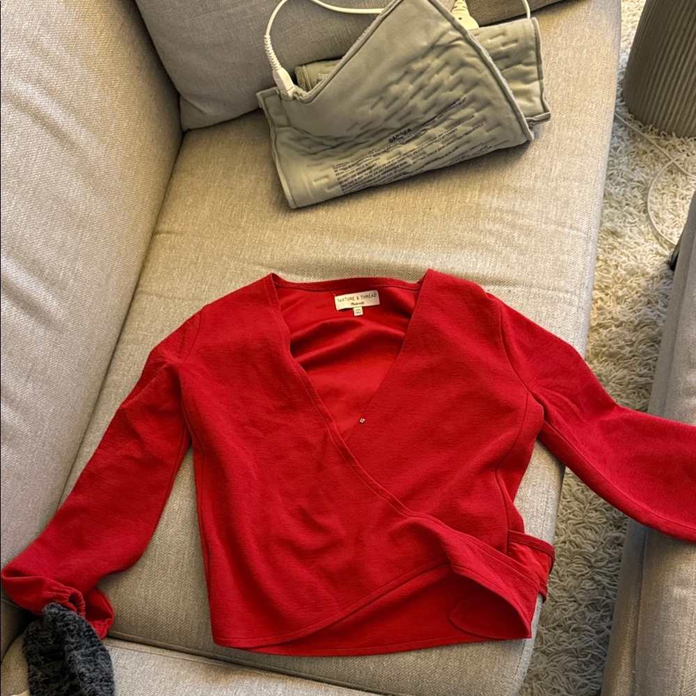 Madewell Wrap-Style Top